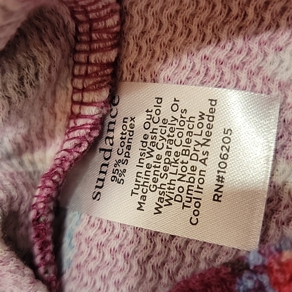 New Sundance Willowherb Thermal Knit Tee in Raspberry - Picture 14 of 14